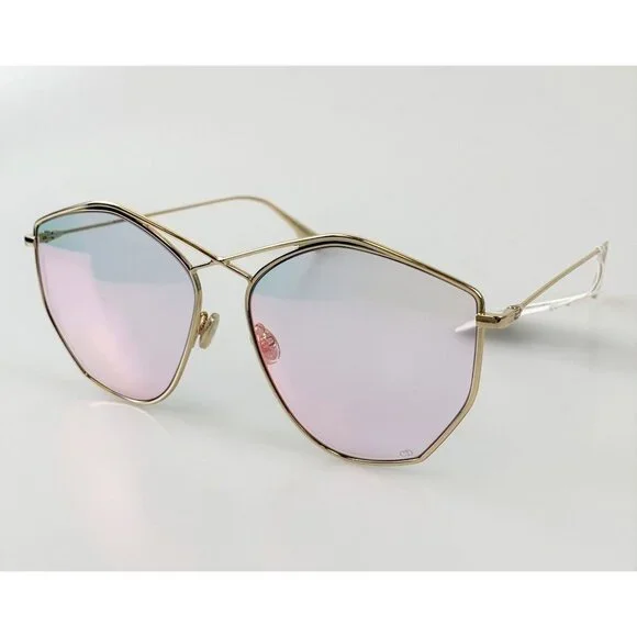 NIB Dior Diorstellaire4 Gold Sunglasses
